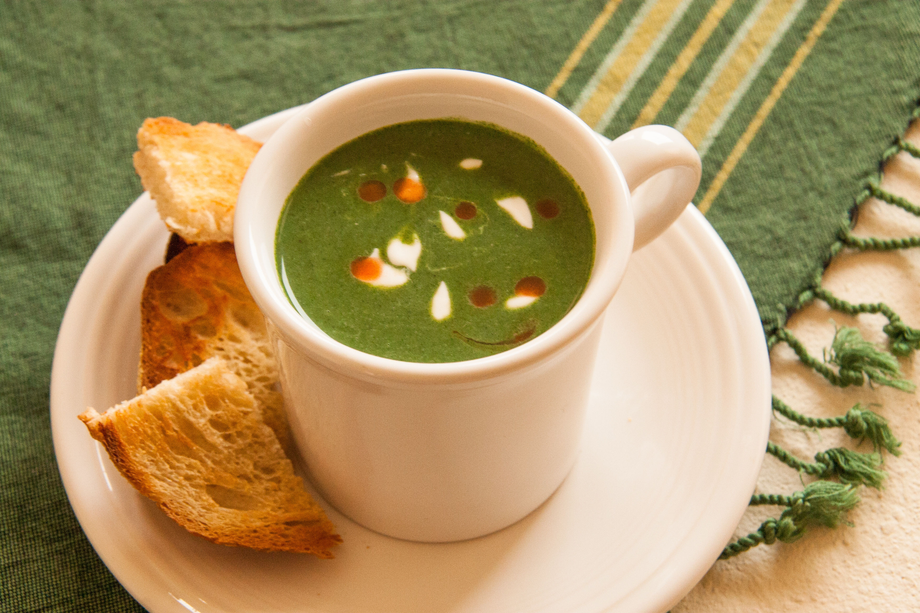 Nettle Soup: Rich, Green, and Tasty