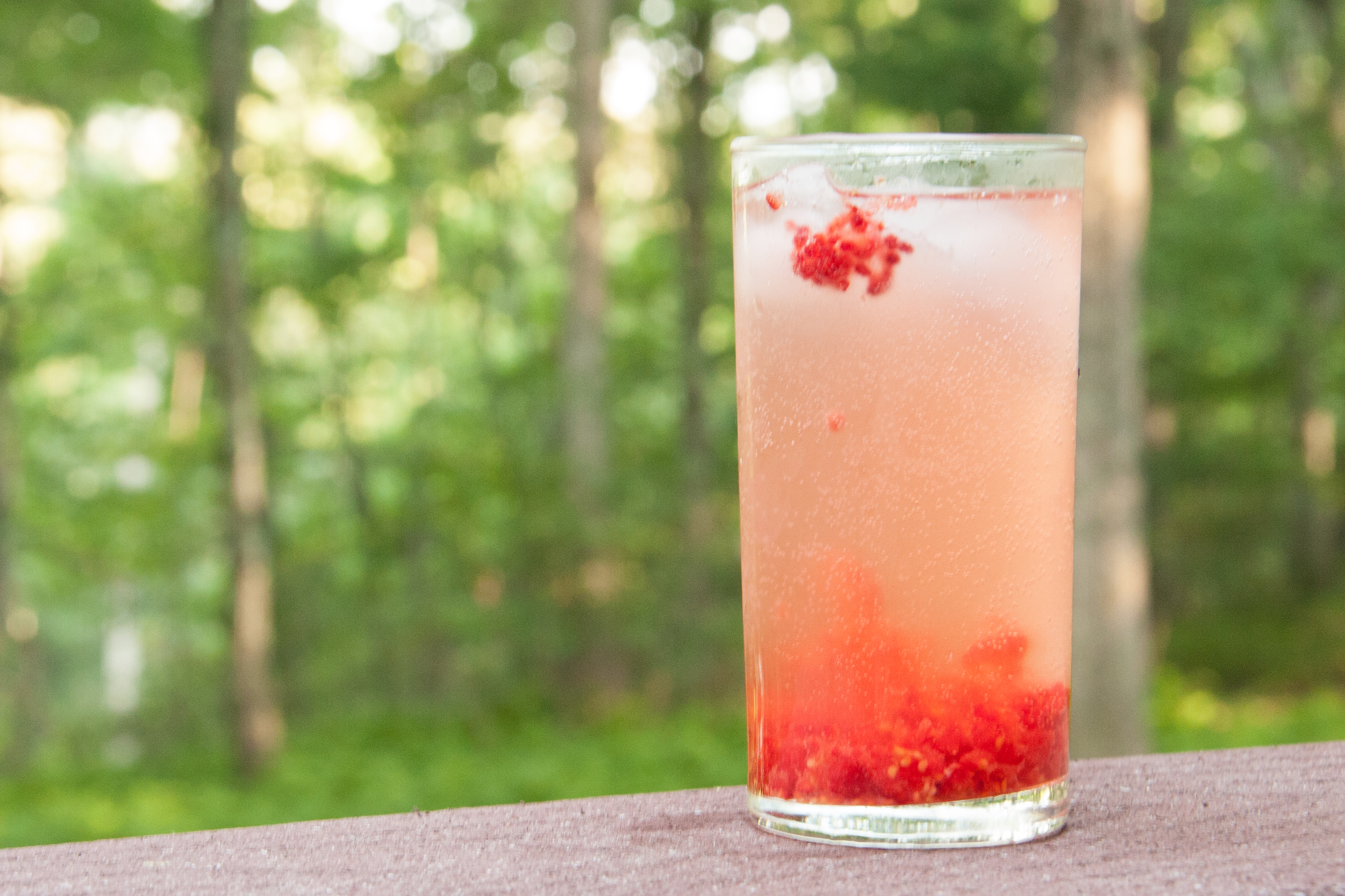 Happy Birthday Leda: A Wildcrafted Wineberry Cocktail Recipe