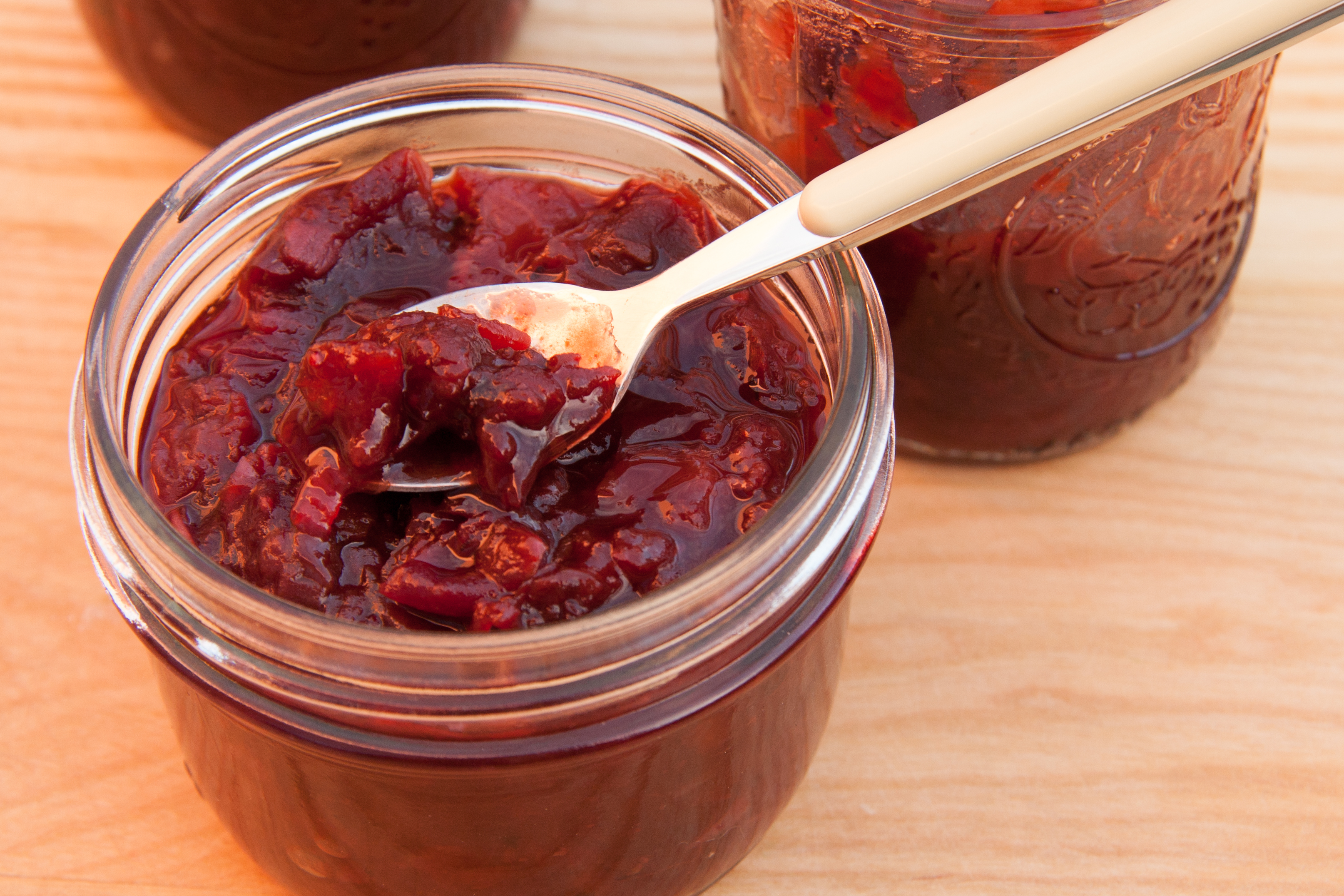 Cranberry, Rose Hip, and Crabapple Chutney Recipe