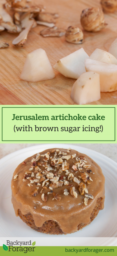 Jerusalem artichoke cake