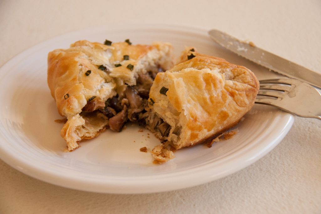 mushroom puff pastry