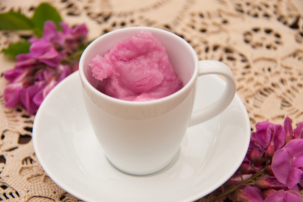 locust blossom sorbet