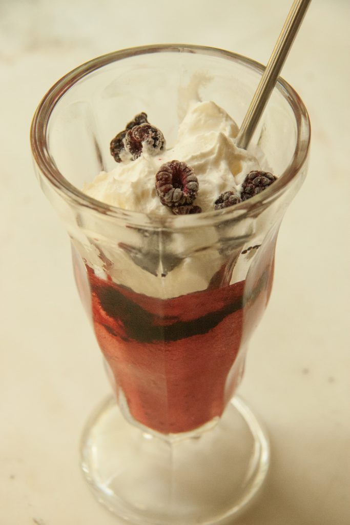 Low Carb Black Raspberry Parfait Recipe - Backyard Forager