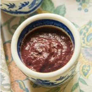 Juneberry-pudding