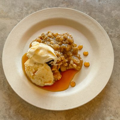 Wild Pear Crisp: Recipe